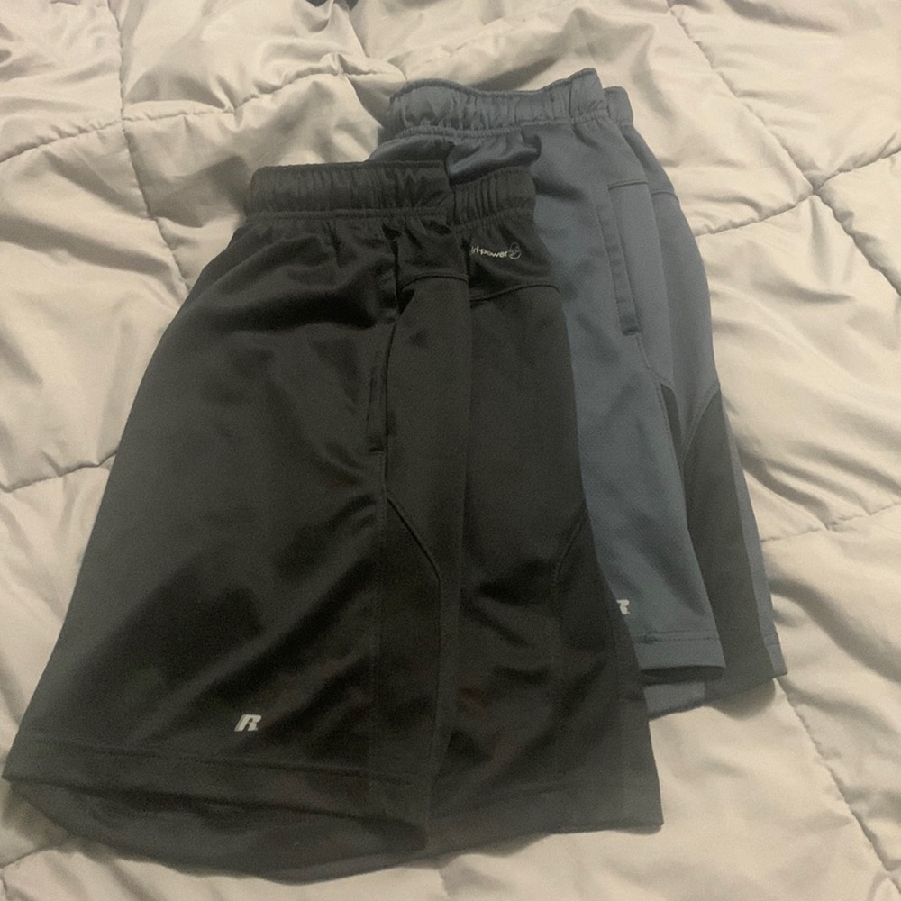 (SOLD)Pair of Russell athletic shorts(2)
